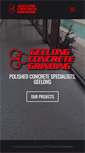 Mobile Screenshot of geelongconcretegrinding.com.au